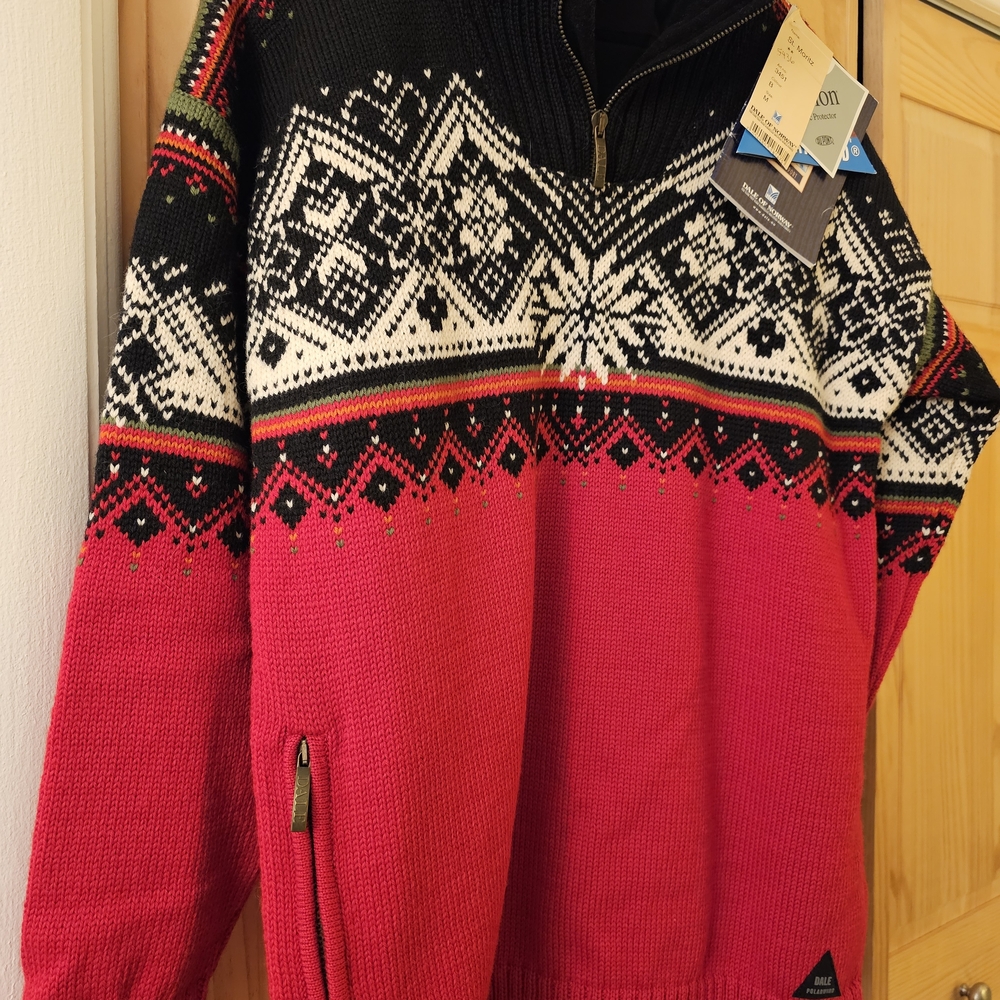 Dale Of NORWAY, 2003 St.Moritz Sweater, Vintage, New